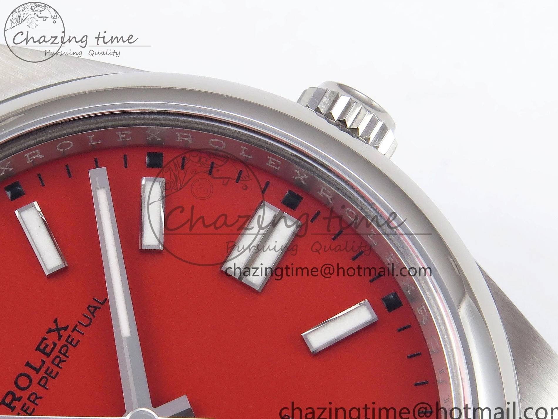 Edition Best 126000 41mm Steel Perpetual 1:1 904L VR3230 Red Clean Oyster Dial 0511